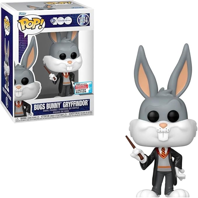 Pop!: WB100 Looney Tunes x Wizarding World - Bugs Bunny *Griffindor* (NYCC 2023 Shared Exclusive)