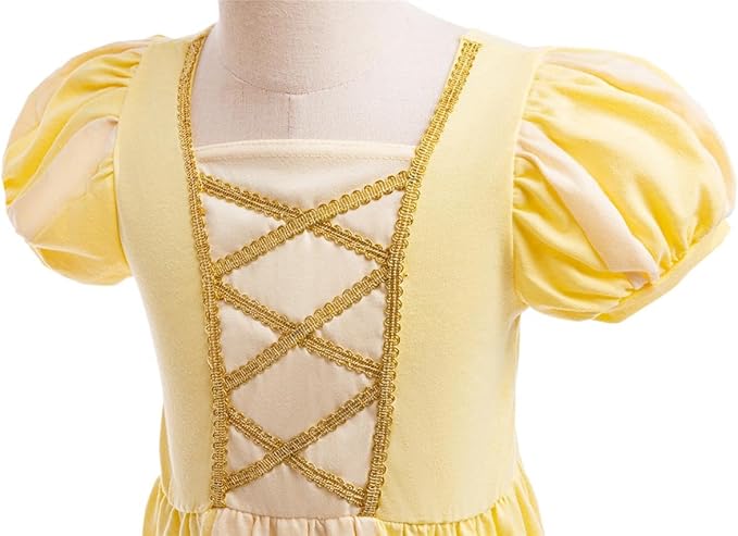 Dressy Daisy Toddler Little Girls Princess Dress Medieval Renaissance Outfit Accessories Everyday Casual Playwear Size 2-12