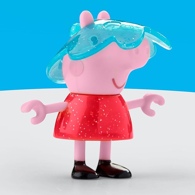 Peppa Pig Peppa's Pop-Open Playgroup Playset with Figure, Preschool Toys for 3 Year Old Girls and Boys and Up