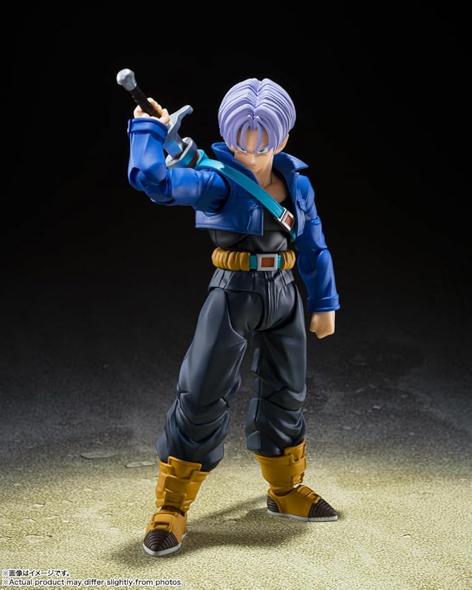 TAMASHII NATIONS - Dragon Ball Z - Super Saiyan Trunks -The Boy from The Future- (Reissue) S.H.Figuarts Action Figure