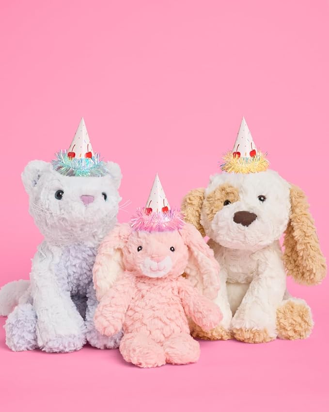 xo, Fetti Mini Party Hats – 10 Party Hats | Dog Cat Birthday, Pet Party, Birthday Cake, Cute Stuffed Animals, Colorful, Fun, Celebration