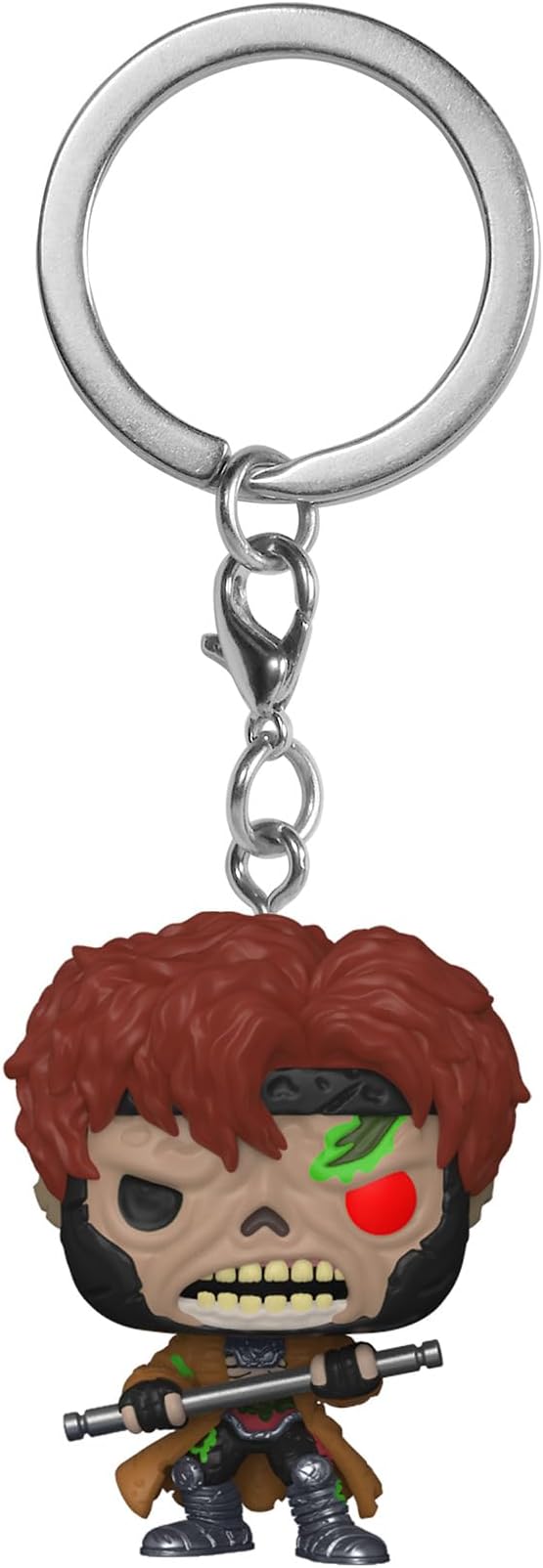 Funko 50275 POP Keychain: Marvel Zombies-Gambit Collectible Toy, Multicolour, 2 inches