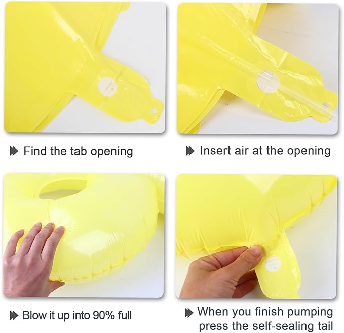 40 Inch Macaron Yellow Balloon Number 6 Balloons,6 Foil Mylar Helium Large Digital Balloon Macaron Yellow Birthday Numbers Jumbo Balloons 16th or 61st Anniversary Party Decorations Supplies