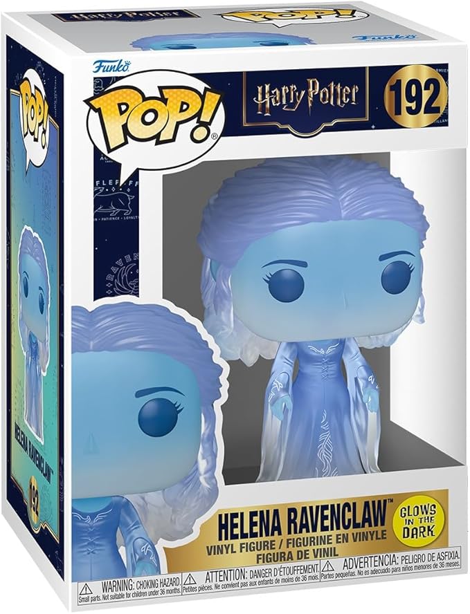 Funko Pop! Movies: Harry Potter and The Deathly Hallows: Pt 2 - Helena Ravenclaw - Glow in The Dark - Collectable Vinyl Figure - Gift Idea - Official Merchandise - Toys for Kids & Adults