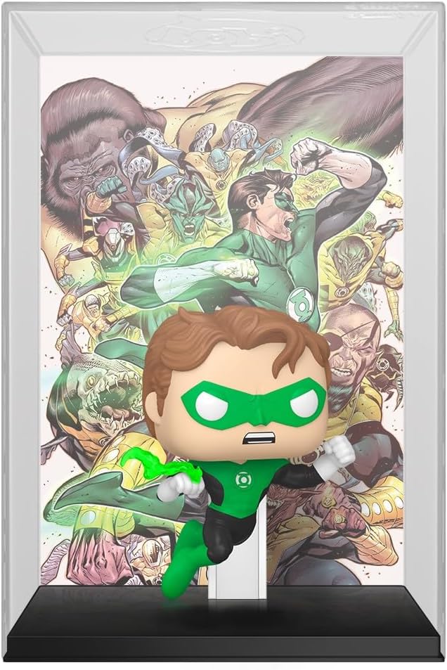 Funko Pop! Comic Cover DC - Green Lantern - DC Comics - Collectable Vinyl Figure - Gift Idea - Official Merchandise - Toys for Kids & Adults - Cartoon Fans - Model Figure for Collectors and Display