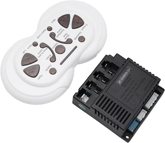 JR-RX-12V 6V 24V Electric Vehicle Receiver Module for Remote Control Toy Car Parts, RC 1, RC 2, RC 3, RC 4, JR-RX-6V, JR-RX-6V receiver, Children Electric Car Remote Control(JR1816RXS-12V Full set)