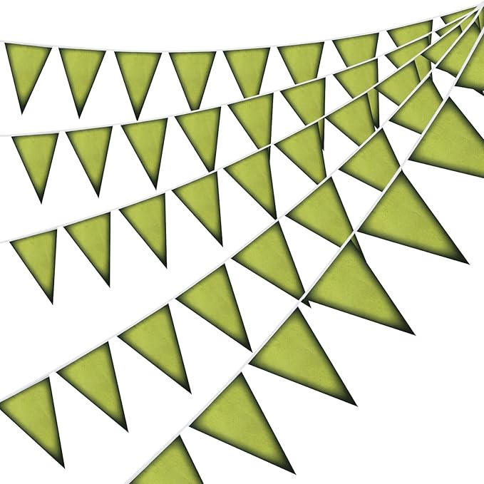 5 Pcs Birthday Pennant Banner Decorations Pre Strung Flag Banner Birthday Party Supplies Decorative Photo Booth Backdrop for Carnival Football Back to School Party Decor(Ogre)