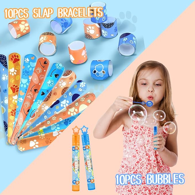 160Pcs Birthday Theme Party Favors Gift Supplies Glasses Bubbles Stamps Stars Balloons Keychains Goodie Bags Cards Wristbands for 10 Guests Decorations Decor