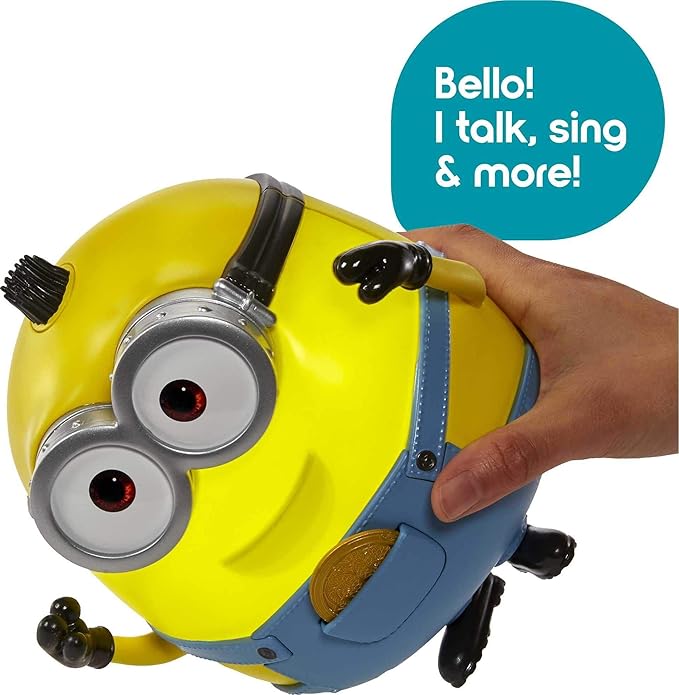 Minions: Babble Otto Large Interactive Toy with 20+ Sounds & Phrases, Gift for Kids 4 Years Old & Up