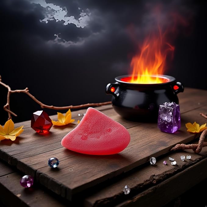 Realistic Fake Tongue Magic Trick Prop, Novelty Gag for April Fools' Day Halloween Pranks and Magician Accessories