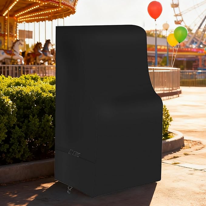 Arcade Machine Cover - Dust Proof Waterproof, Anti-UV Drawstring Closure, Durable Game Equipment Guard | Console Handle Protection Cover, Perfect For Adult Child Garden Backyard Indoor Shop Use