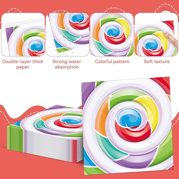 96pcs Candyland Party Supplies for 24 Guests Sweet Candy Tableware Set Lollipop Plates Napkins Dinnerware Table Decorations for Birthday Pink Donut Party Favors