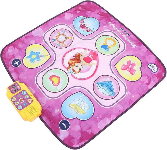 Kids Music Dance Mat Foldable Improve Coordination Antislip Electronic Dance Pad