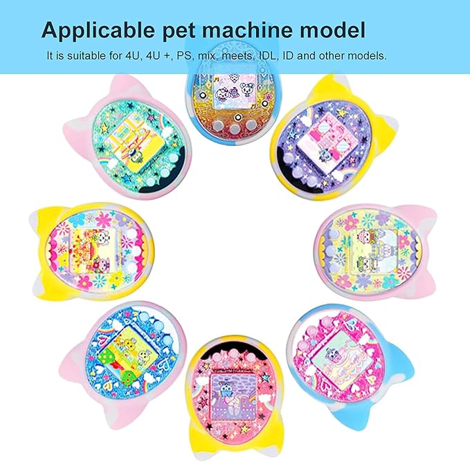 Tamagochi Pet Game Protective Cover Shell Silicone Case Pet Game Machine Cover for Cartoon Electronic Machine
