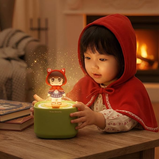 Al Children's Storytelling Toy Machine -Interactive Audio Player, Little Red Riding Hood's Adventures, Ideal for Storytelling, Bedtime, Learning, Travel, and Play, Preferred Gift for Children