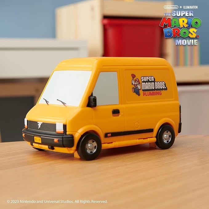 THE SUPER MARIO BROS. MOVIE – Van Playset with 1.25” Mini Mario Figure