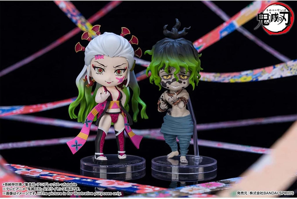 TAMASHII NATIONS - Demon Slayer: Kimetsu no Yaiba - Daki and Gyutaro, Bandai Spirits Figuarts mini Action Figure