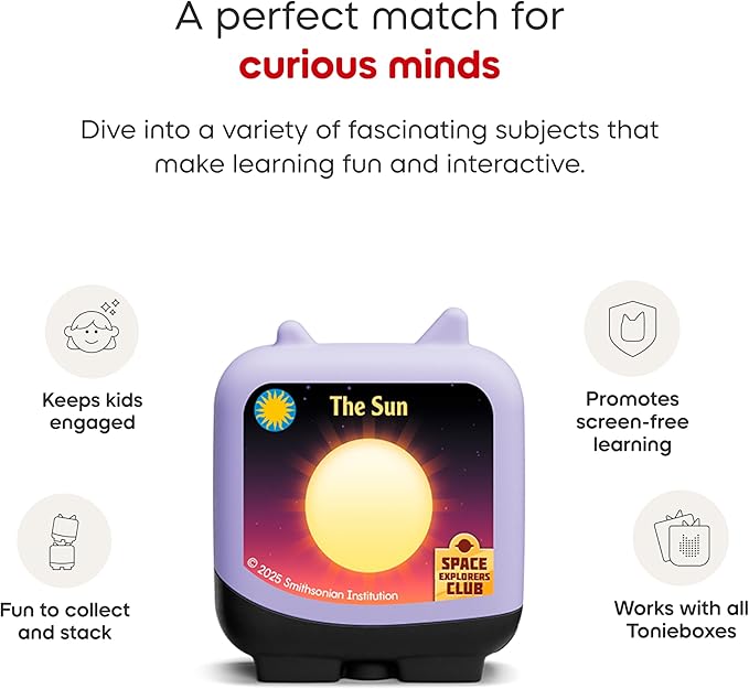 Tonies Space Explorers Club Clever Set - 4 Pack