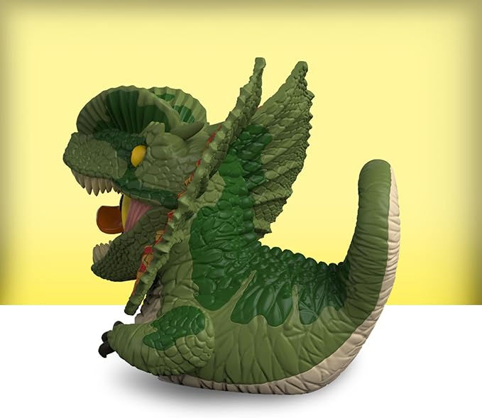 TUBBZ Mini: Jurassic World Rebirth - Dilophosaurus Cosplaying Rubber Duck Vinyl Figure