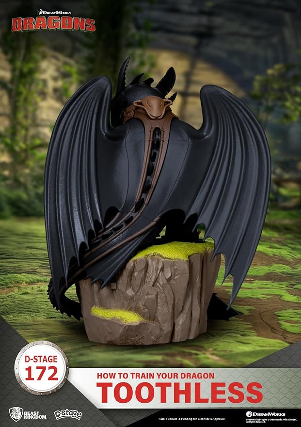 How to Train Your Dragon: Toothless DS-172 D-Stage Statue