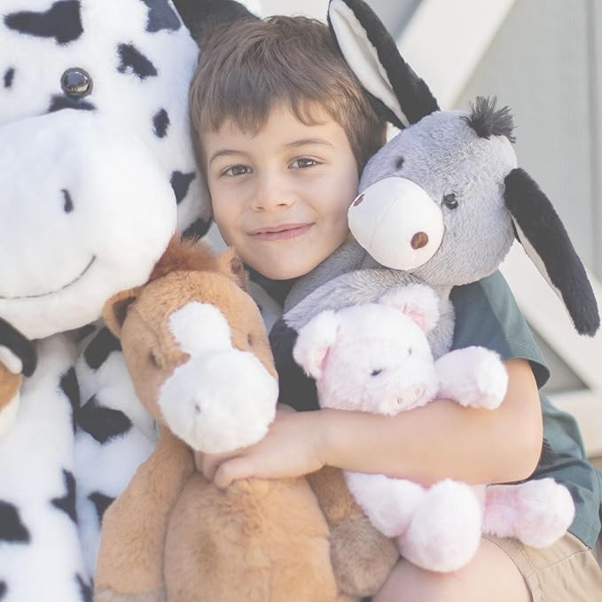 World's Softest Plush Stuffed Animal for Baby, Toddler, Kids, Adults - Adorable Toy Made from Kid-Friendly, Quality Materials - Lushee Haps Horse, 16"