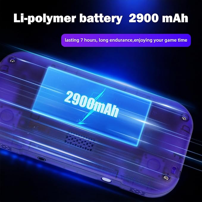 Mini Zero 28 Handheld Game Console, 5000 in 1 Games Mini Retro Video Console, 2.8-Inch IPS Screen,64GB TF Memory Memory,Built in 40+ Emulators,2900mAh Battery (Black 64G)