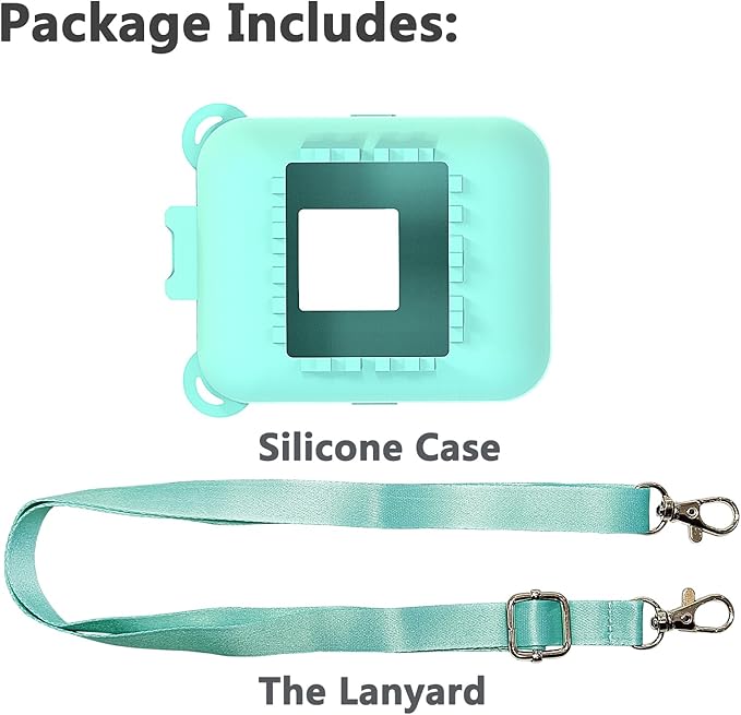 JCHPINE Silicone Cover Case for Bitzee Interactive Digital Pet and Case, Protective Skin Sleeve for Bitzee Virtual Electronic Pets Accessories (for Original 15 Animals) (Teal)