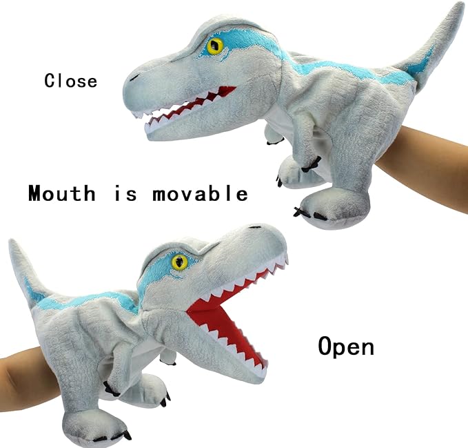 Puppet s Hand Pupp ETS for Kids, Dinosau r Hand Puppets Dinosau r Toys Plush Puppet Stuffed Hand Puppet Dinosaur Toy,Puppe t Story Toys Dinosaur Puppets Dinosaur Toys for Kids