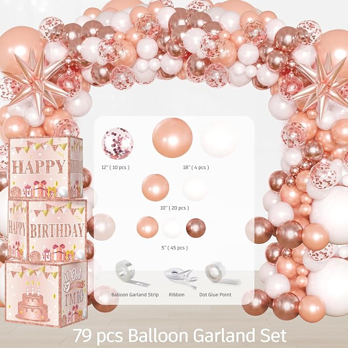 10th Birthday Decorations for Girl, Double Digits Birthday Girl 10 Years Old Double Digits I'm 10 Banner Balloons Garland Arch Backdrop Sash Plates and Napkins Set Ten Birthday Party Supplies