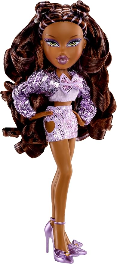 Bratz Pop Starz Sasha Fashion Doll with Accessories and Charm