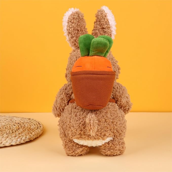 Cute Bunny Stuffed Animal Plush Toy - Adorable and Lifelike Design, Super Soft, Perfect Christmas&Easter Gift, Stuffed Bunny for Kids, Girls, Boys, and Collectors