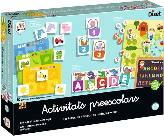 Jo Aprenc - Preschool Activitats - JOC educatiu recomanat de 3 a 4 Years, reforç Escolar
