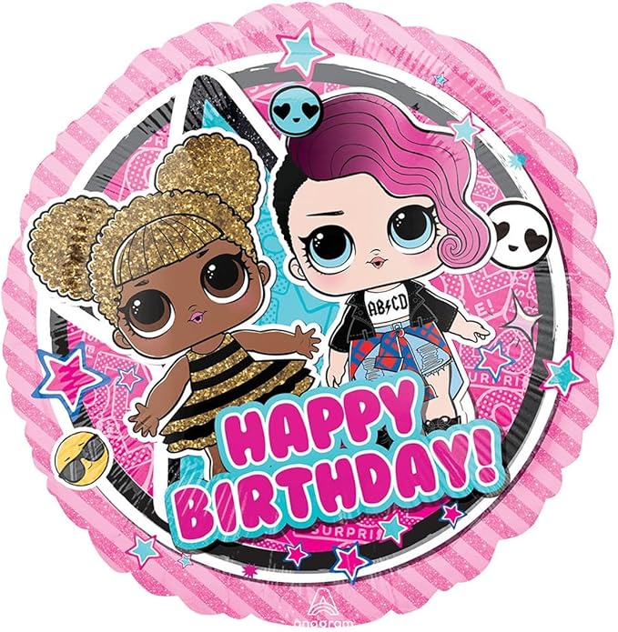 LOL Surprise 7th Birthday Party Supplies Balloon Bouquet Decorations