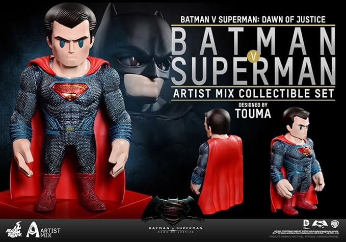 Hot Toys Batman VS Superman Dawn of Justice Bobblehead Figures (Blue/Red/Black/Grey)