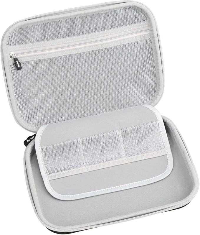 Aproca Hard Case Compatible with Leapfrog LeapPad Academy Kids’ Learning Tablet/Epic Academy Edition/LeapPad Ultimate, Portable Storage Bag for Accessories (Black)