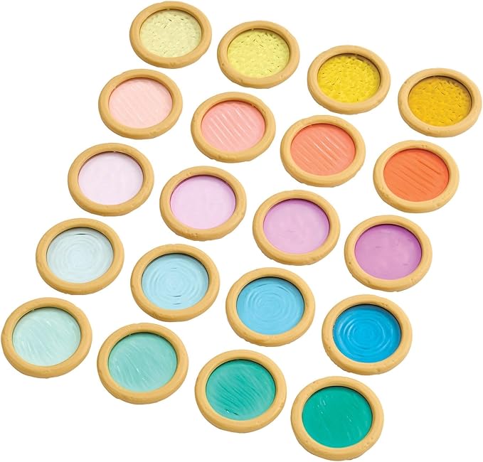 Kaplan Early Learning Light and Color Textured Discs