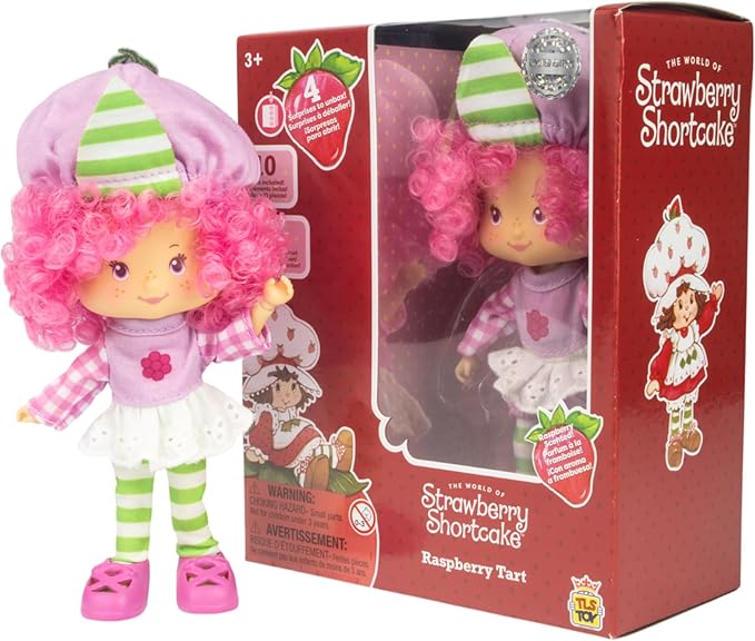 The Loyal Subjects Strawberry Shortcake Raspberry Tart 5.5-inch Fashion Doll