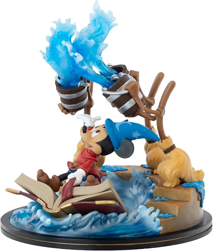 Quantum Mechanix QMx - Disney's Fantasia - Sorcerer Mickey 7 Inch Q-Fig Max Elite