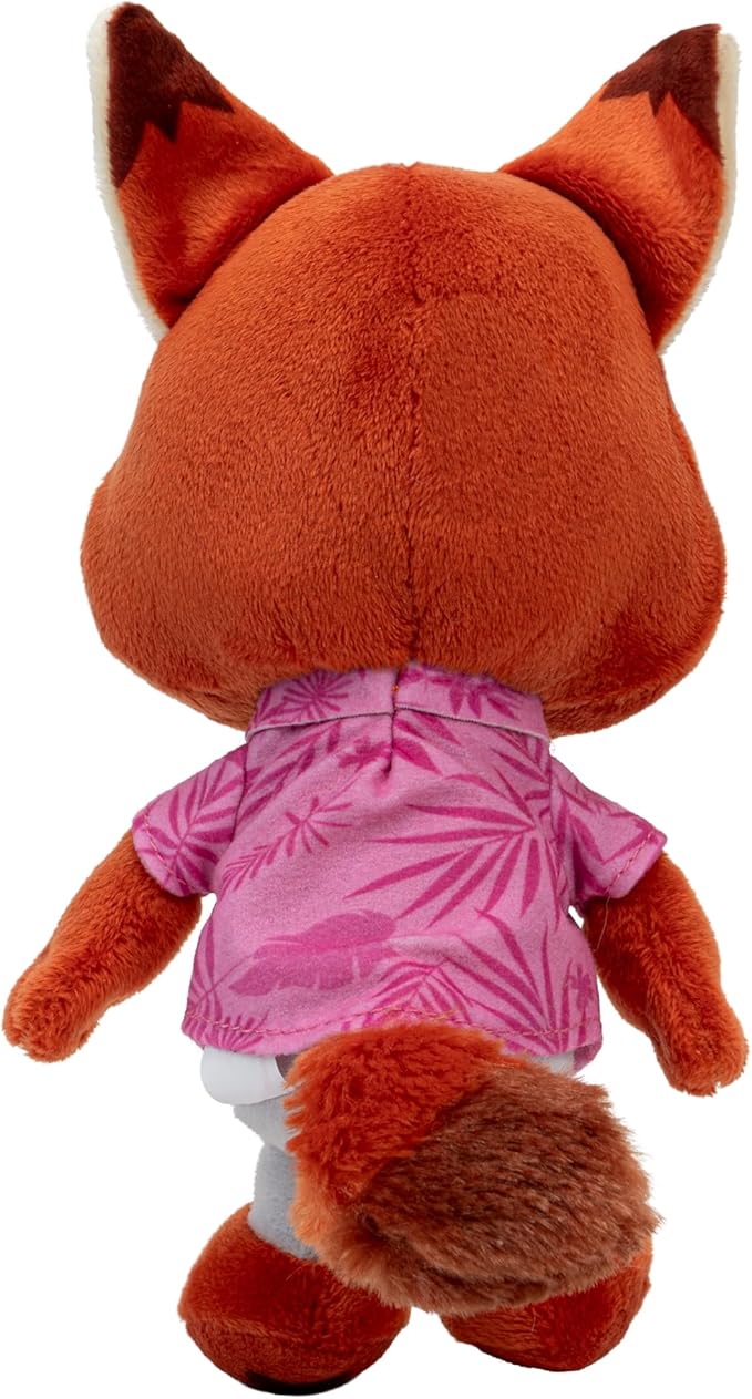 Disney’s Zootopia 2 8” Plush Nick Wilde - Stuffed Animal Movie Toys for Kids and Collectors - Suitable for Ages 3+