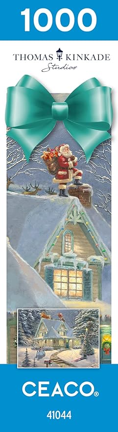 Ceaco - Thomas Kinkade - Holiday - Midnight Delivery - 1000 Piece Jigsaw Puzzle