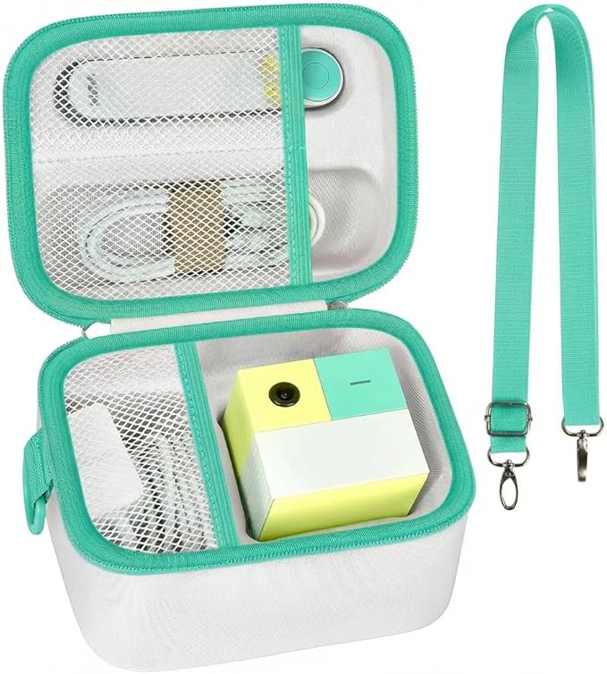 Againmore Case Compatible with Nex Playground Active Play System, Video Game Console Storage Holder Bag with Custom Slots for Device, HDMI Power Cord, Remote Control and Accessories-White(Box Only)