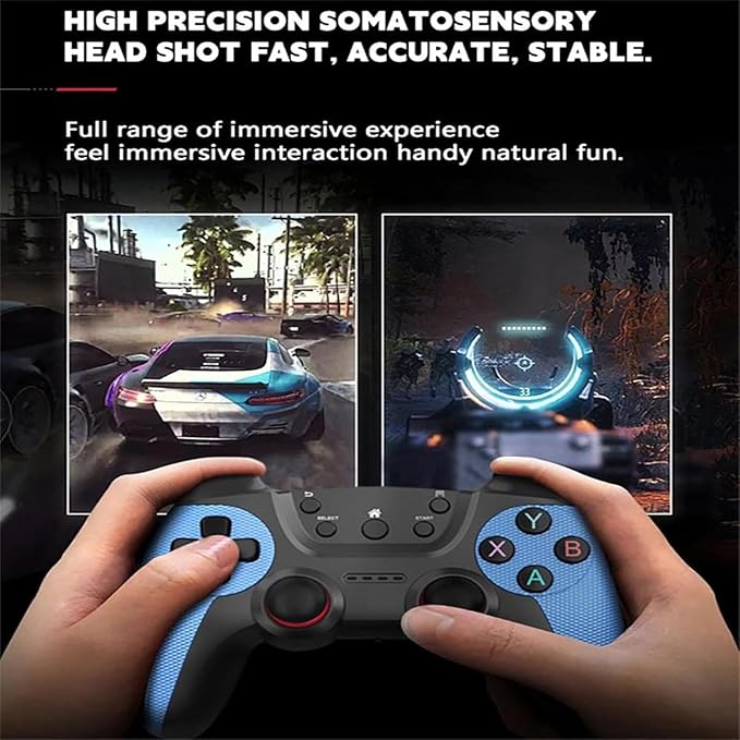Retro Gaming Console Pro,Game Stick,Vide Game Consoles with 4K HDMI, Built-in 60000+ Games & 50 Emulators, Plug and Play Video Gaming Consoles with Upgrade Dual 2.4G Wireless Controllers (256G)