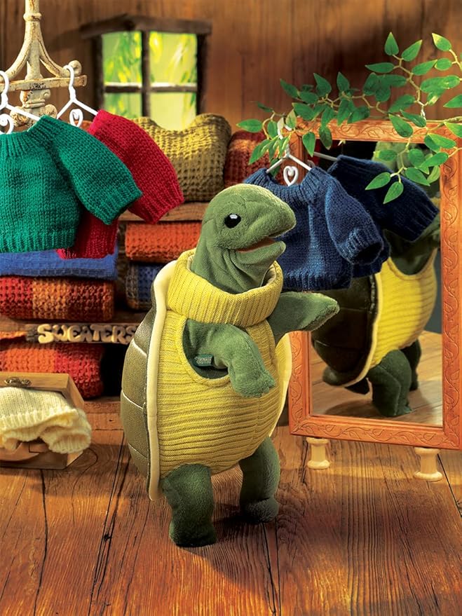 Folkmanis Turtleneck Turtle Hand Puppet