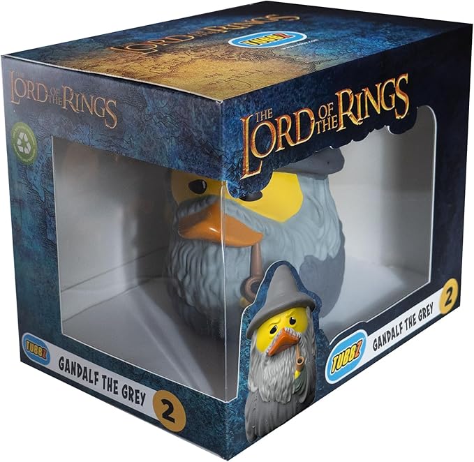 TUBBZ Boxed Edition: Lord of The Rings - Gandalf The Grey Cosplaying Rubber Duck Vinyl Figure