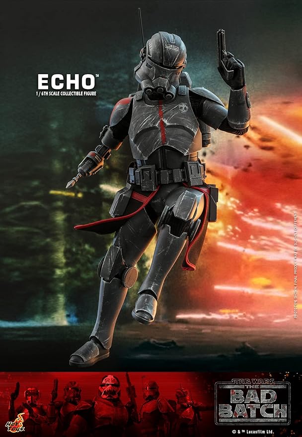 Hot Toys 1:6 Echo - Star Wars: The Bad Batch, Black