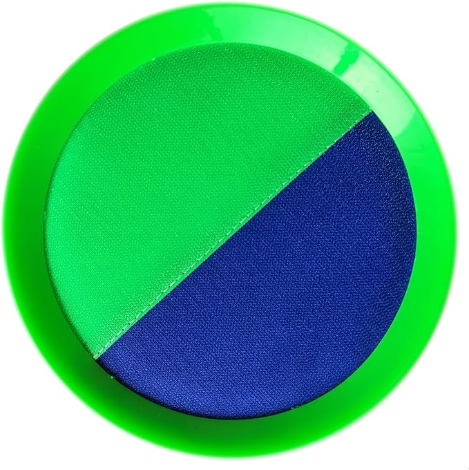 AppleRound Toss and Catch Velcro Ball Set (Hook and Loop), Kids Outdoor Games, Beach Toys, Backyard Sports, Paddle Ball Games (Pack of 2 Paddles and 2 Balls)