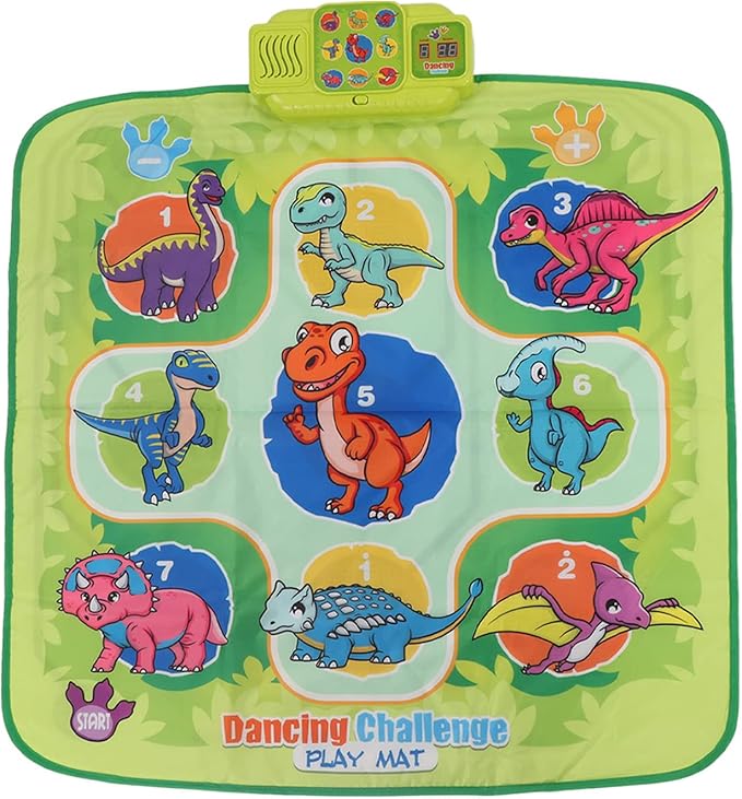 Light Soft Folding Music Dance Pad, Educational Electronic Dance Pad for Children and Adults