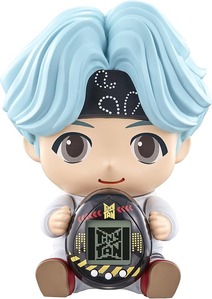 Tamagotchi Nano x TinyTAN - Suga ver. Hugmy Tamagotchi Vinyl Figure & Electronic Pet