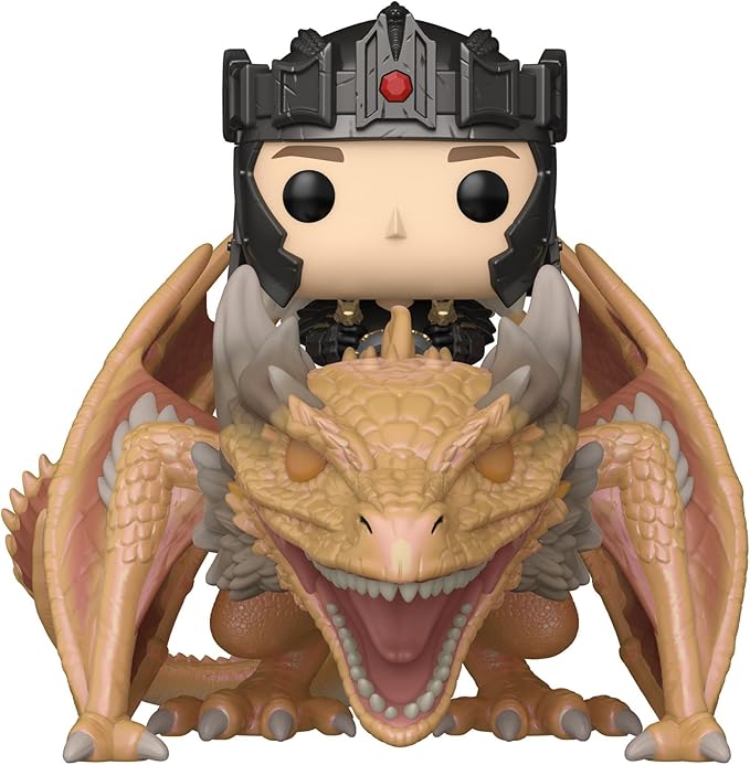 Funko Pop Rides: House of The Dragon - Aegon Targaryen and Sunfyre - Collectable Vinyl Figure - Gift Idea - Official Merchandise - Toys for Kids & Adults - Comedy Fans