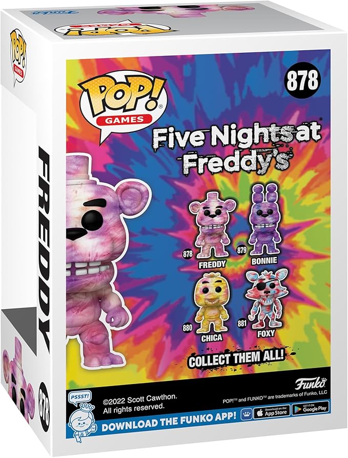 Funko Pop! Games: Five Nights at Freddy's, Tie Dye - Freddy